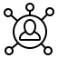 Sketch Showing Person's Profile as Connected Network - Representing Experience